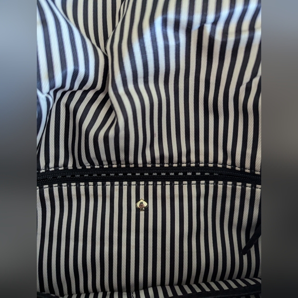 Kate Spade Black Leather Shoulder Bag with Chain Detail - Picture 6 of 11